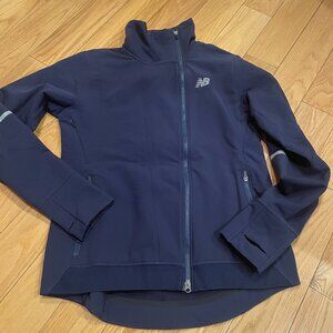 new balance wind blocker heat running jacket